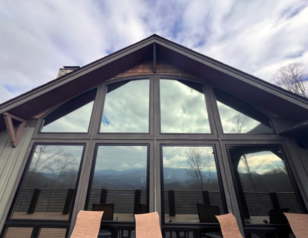 Residential Solar Film on large house windows