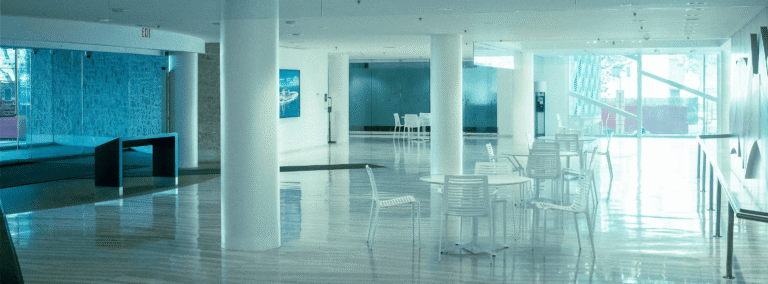 Medical Facility with Large Windows