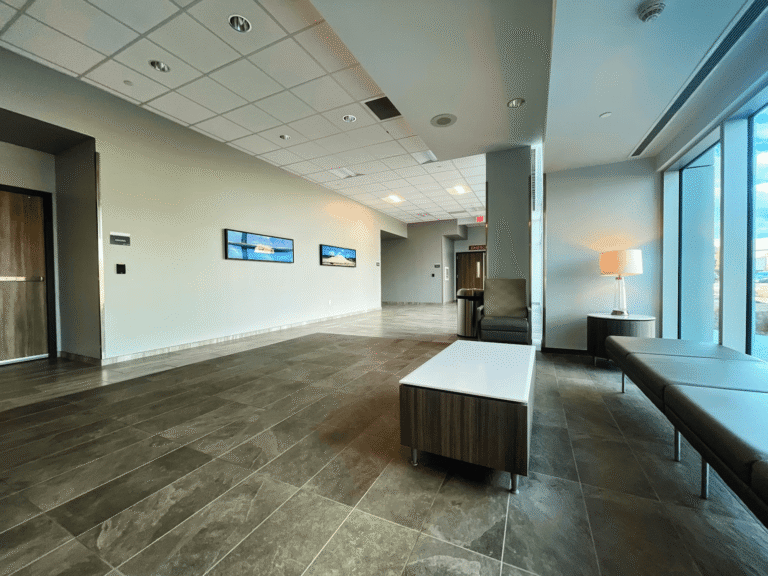 Medical Office Waiting Room Tinted