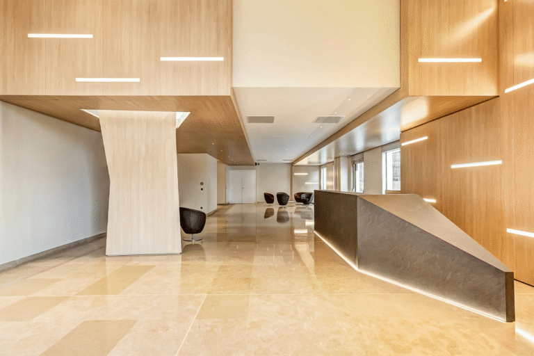 Modern Hospital Lobby