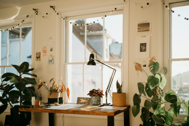 Sunlit Home Office